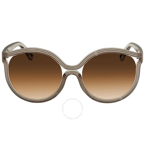 chloe brown sunglasses